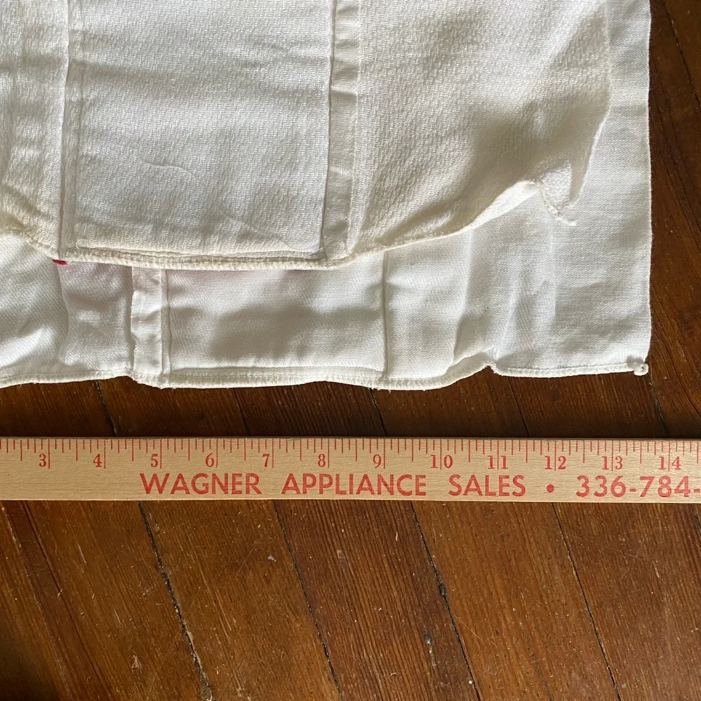 2 Cloth Diaper Burp Cloths with Cowboy Theme Print panels early 1990s